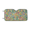 Hippie Print Design LKS302 Car front Windshield Sun Shade