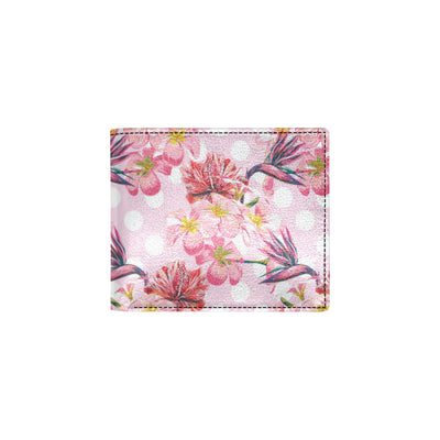 Bird Of Paradise Pattern Print Design BOP011 Men's ID Card Wallet