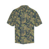 Camouflage Tropical Pattern Print Design 04 Men's Hawaiian Shirt