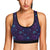 Zodiac Galaxy Design Print Sports Bra