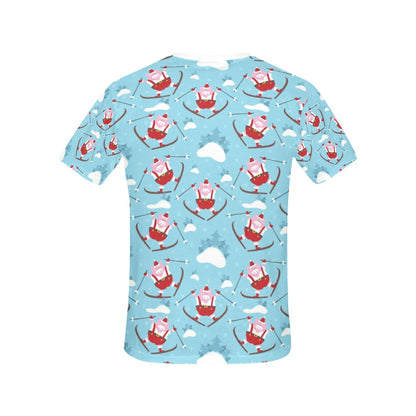Ski Print Design LKS309 Women's  T-shirt