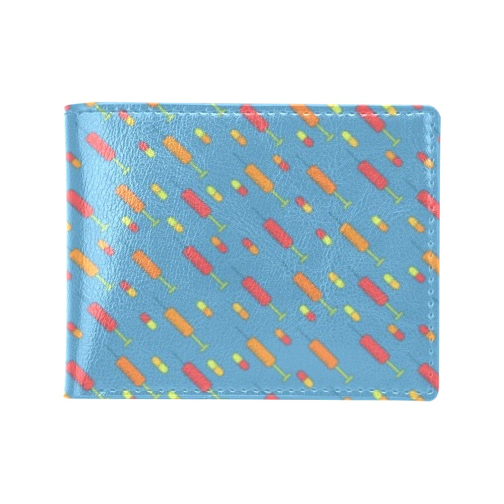 Phlebotomist Medical Pattern Men's ID Card Wallet