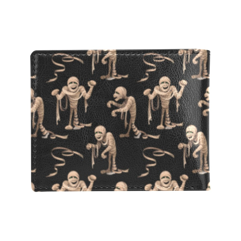 Mummy Print Design LKS302 Men's ID Card Wallet