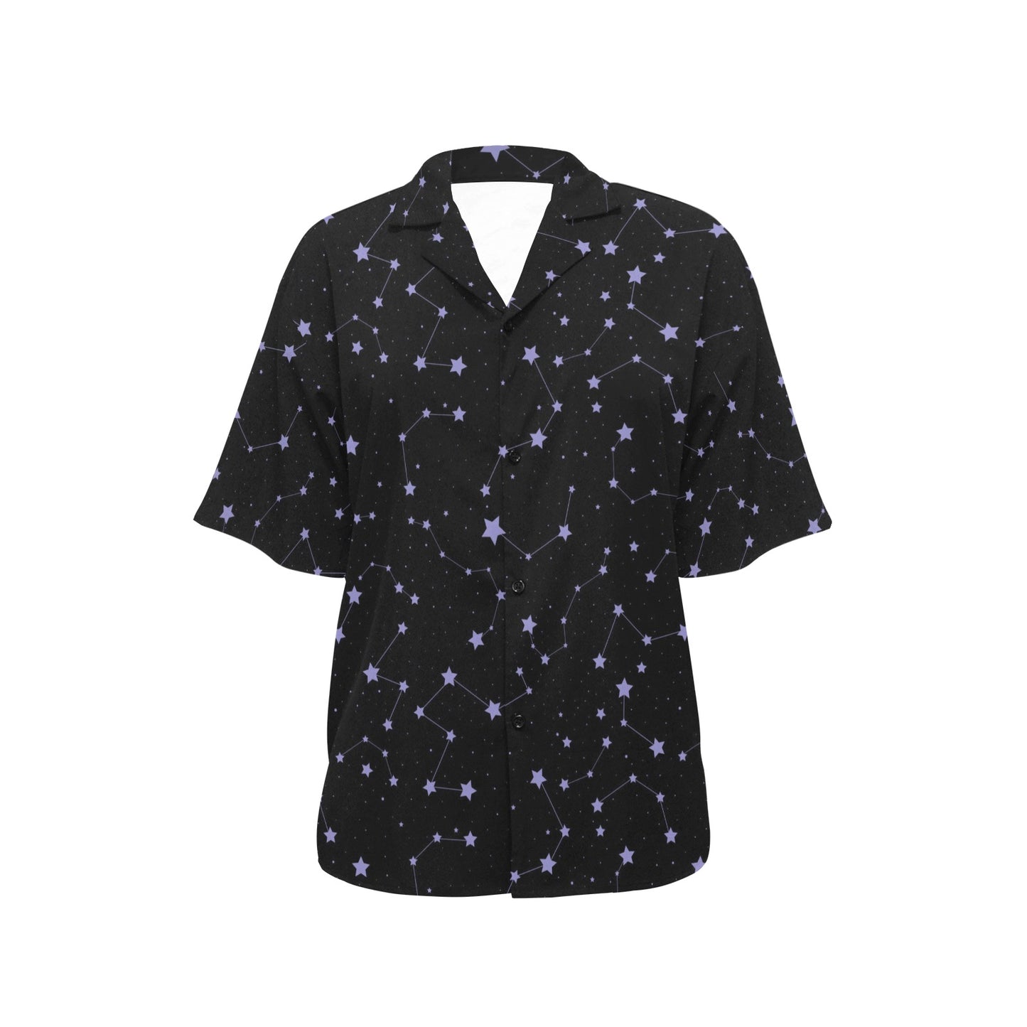 Star Print Design LKS303 Women's Hawaiian Shirt