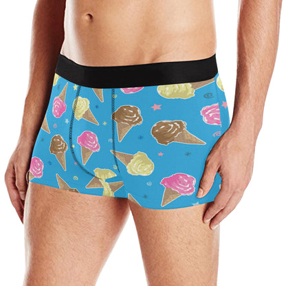 Ice Cream Pattern Print Design 01 Men's Boxer Briefs