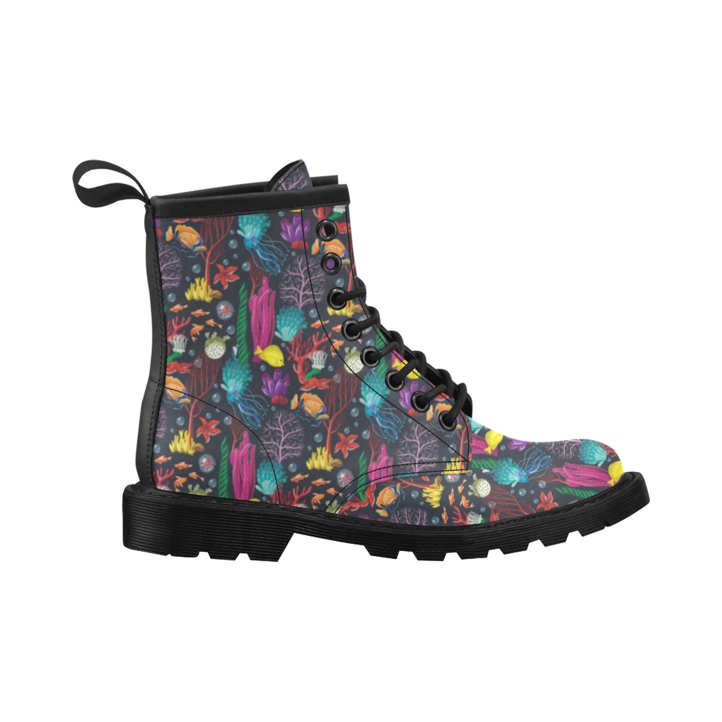 Underwater Cute Print Design LKS303 Women's Boots