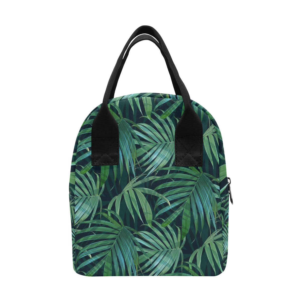 Tropical Flower Pattern Print Design TF011 Insulated Lunch Bag