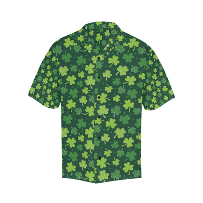 Clover  Pattern Print Design 02 Men's Hawaiian Shirt