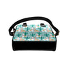 Llama Cactus Pattern Print Design 08 Shoulder Handbag