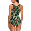 Bird Of Paradise Pattern Print Design BOP05 Women Swimsuit