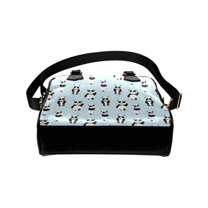 Panda Pattern Print Design A01 Shoulder Handbag