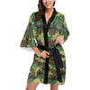 ACU Army Digital Pattern Print Design 02 Women's Short Kimono