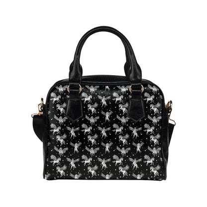 Pegasus Pattern Print Design 01 Shoulder Handbag