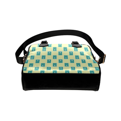 Bible Pattern Print Design 04 Shoulder Handbag