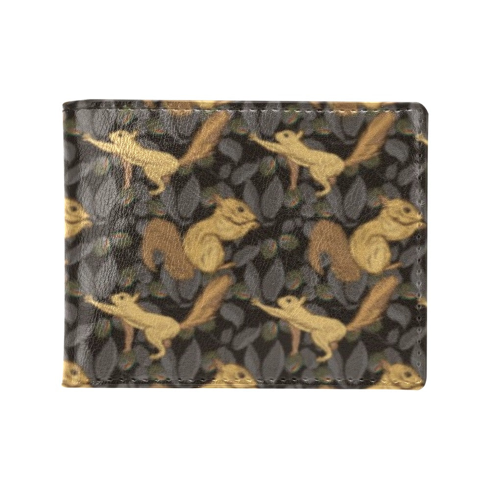 Squirrel Print Design LKS309 Men's ID Card Wallet