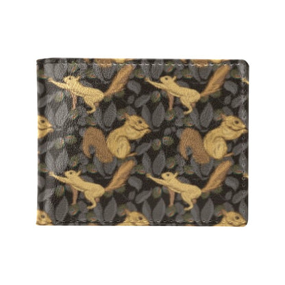 Squirrel Print Design LKS309 Men's ID Card Wallet