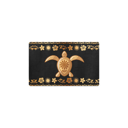 Tribal Sea turtle Polynesian Hawaiian Kitchen Mat