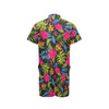 Bird Of Paradise Pattern Print Design BOP014 Men's Romper