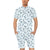 Surfboard Print Design LKS306 Men's Romper