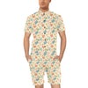 Christian Symbol Pattern Men's Romper