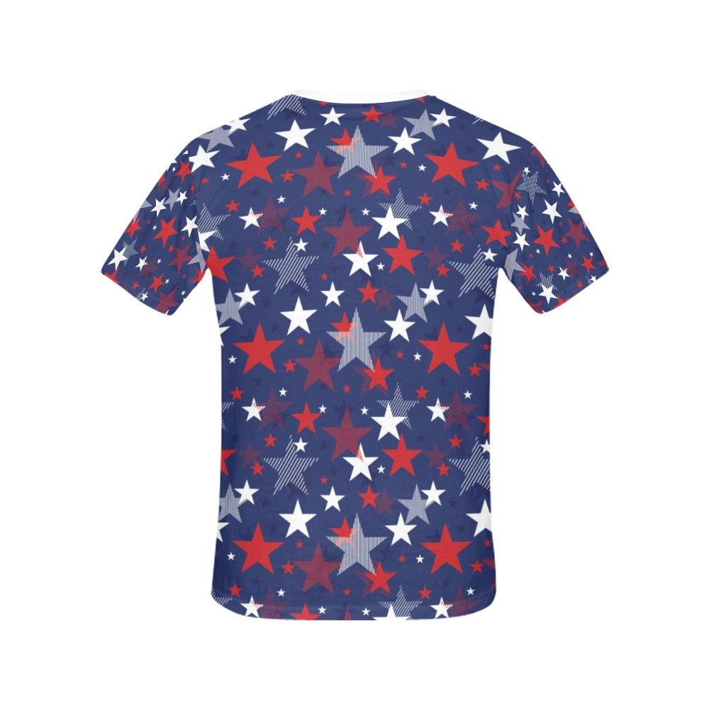 Star Print Design LKS304 Women's  T-shirt