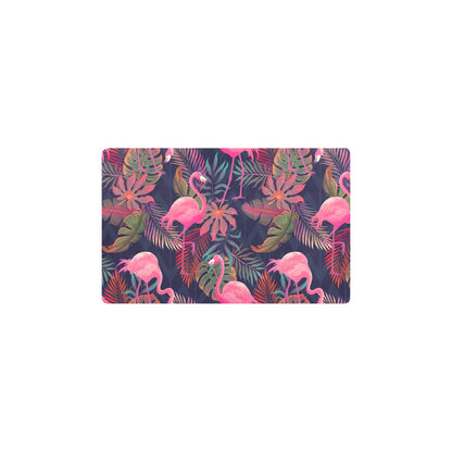 Flamingo Tropical Pattern Kitchen Mat