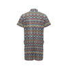 Aztec Style Print Pattern Men's Romper