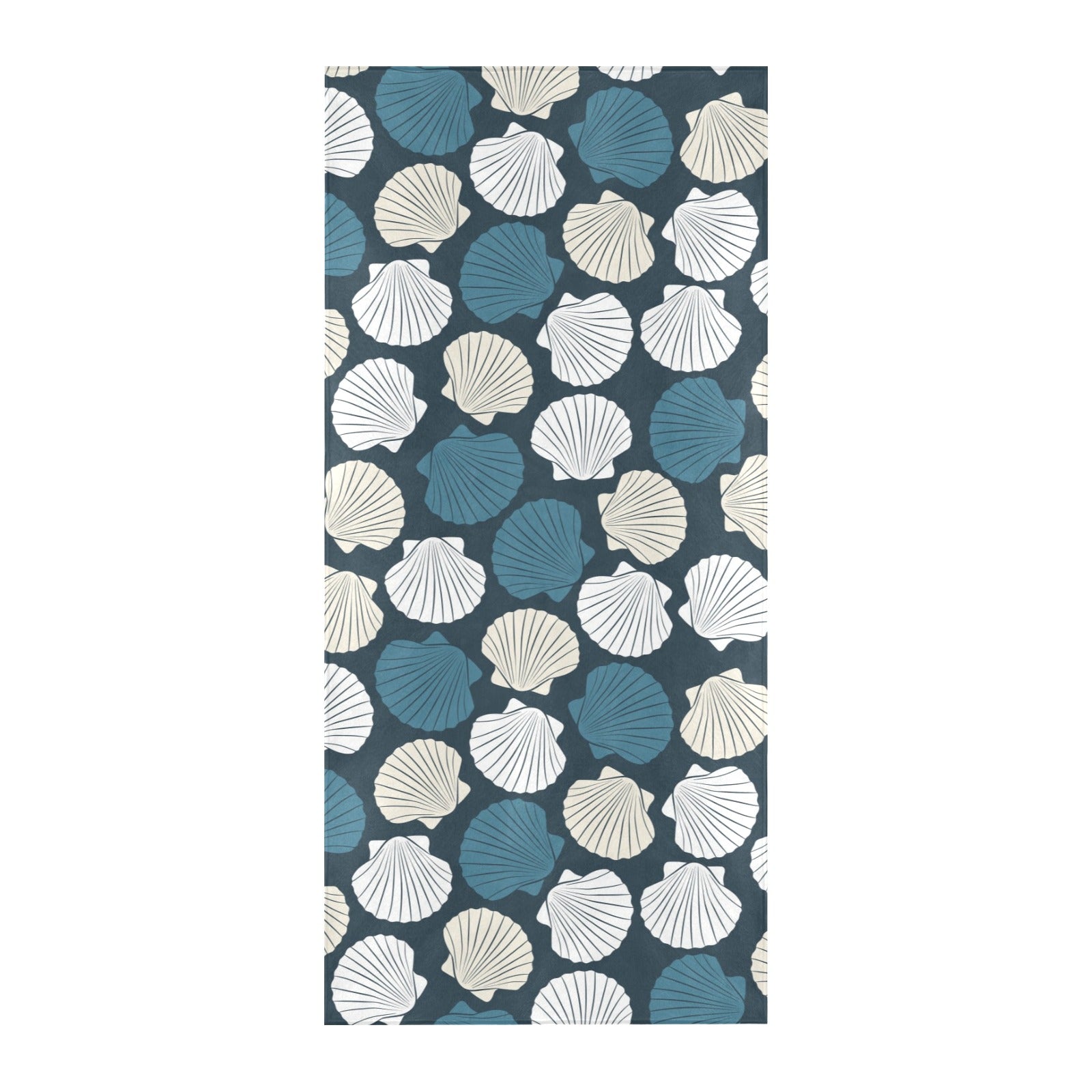 Seashell Print Design LKS3013 Beach Towel 32" x 71"