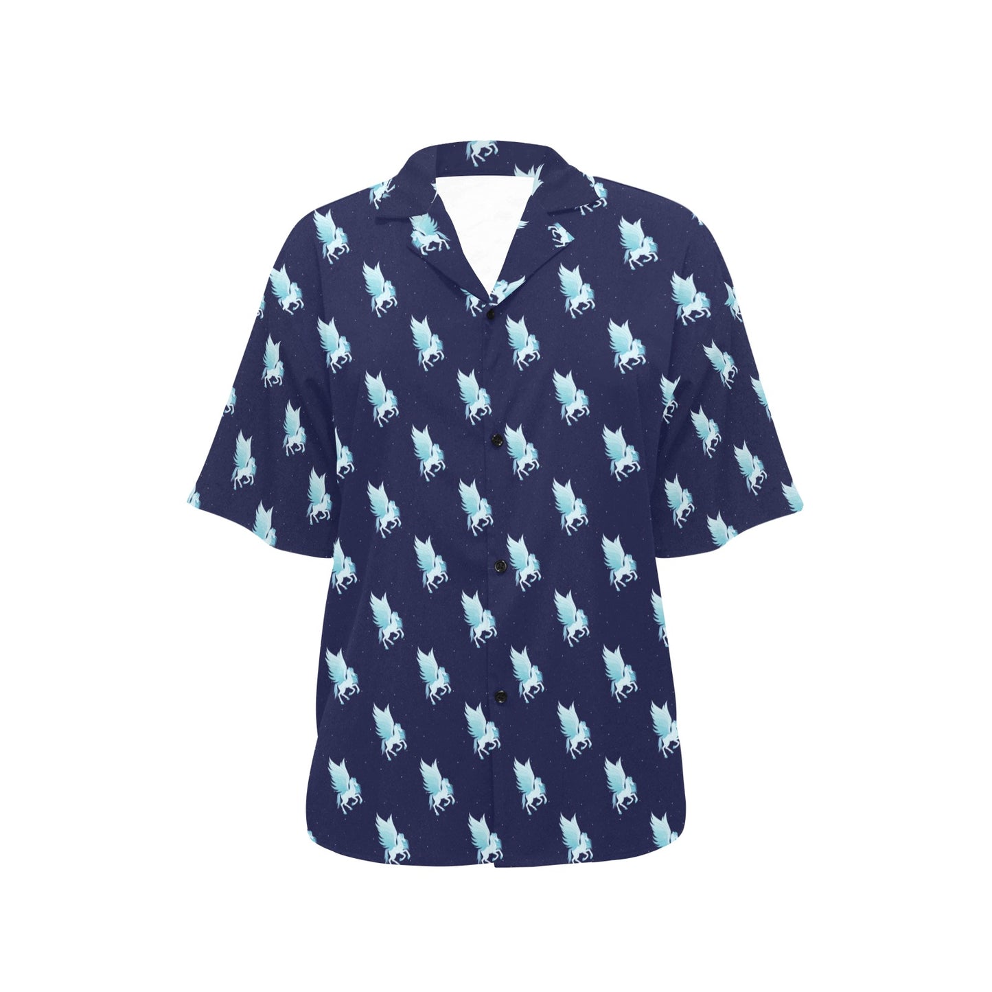 Pegasus Pattern Print Design 03 Women's Hawaiian Shirt