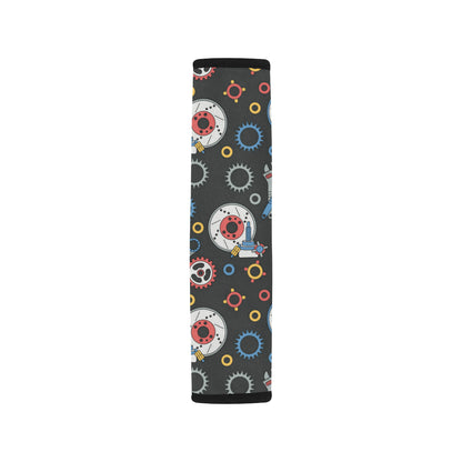Mechanic Pattern Print Design 01 Car Seat Belt Cover