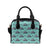 Mountain Pattern Print Design 01 Shoulder Handbag