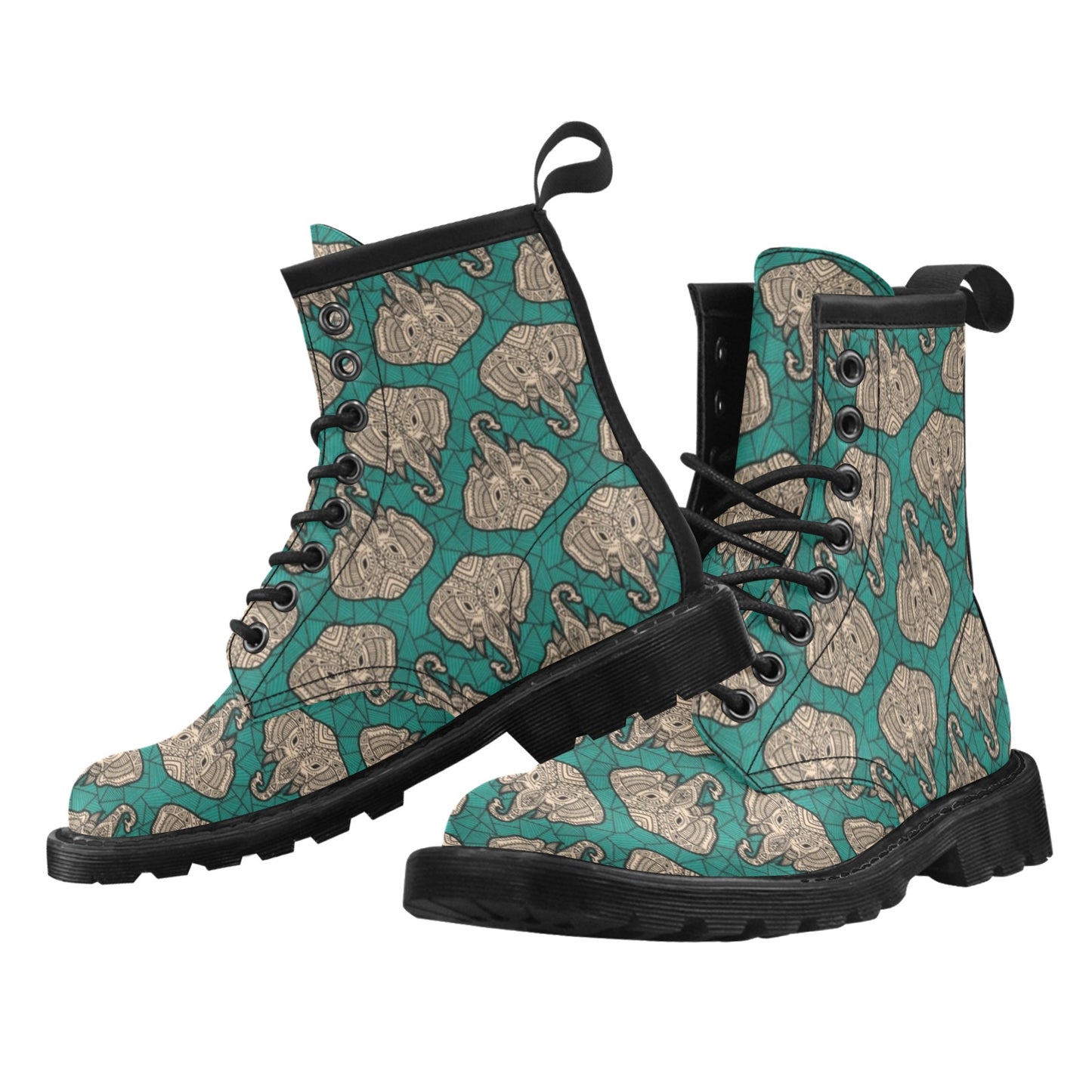 Boho Head Elephant Women's Boots