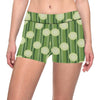 Cucumber Pattern Print Design CC03 Yoga Shorts