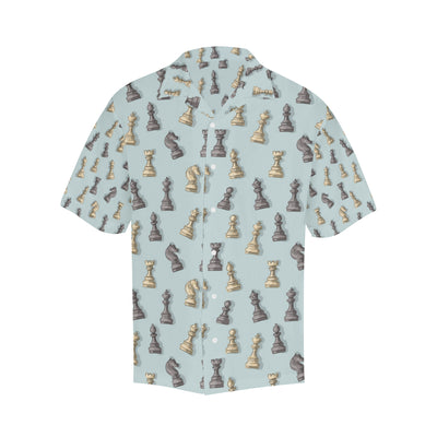 Chess Pattern Print Design 02 Men's Hawaiian Shirt