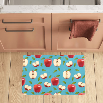 Apple Pattern Print Design AP012 Kitchen Mat