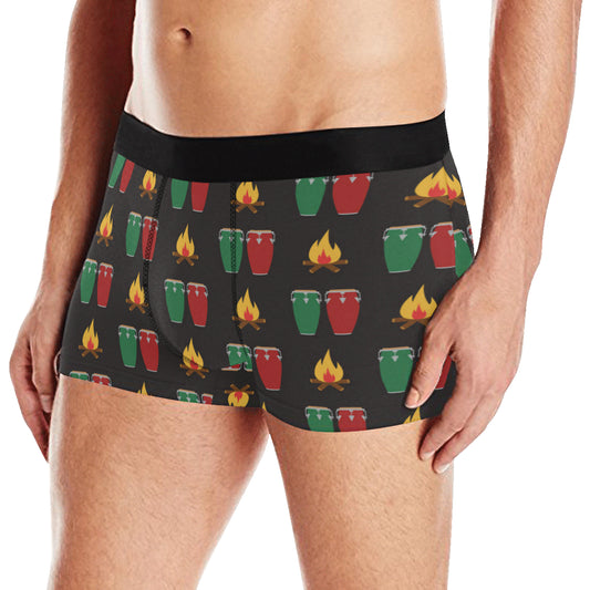 Conga Pattern Print Design 01 Men's Boxer Briefs