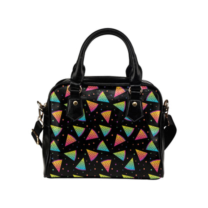 Rainbow Watermelon Pattern Print Design A04 Shoulder Handbag