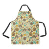 Tribal indians native american aztec Apron with Pocket