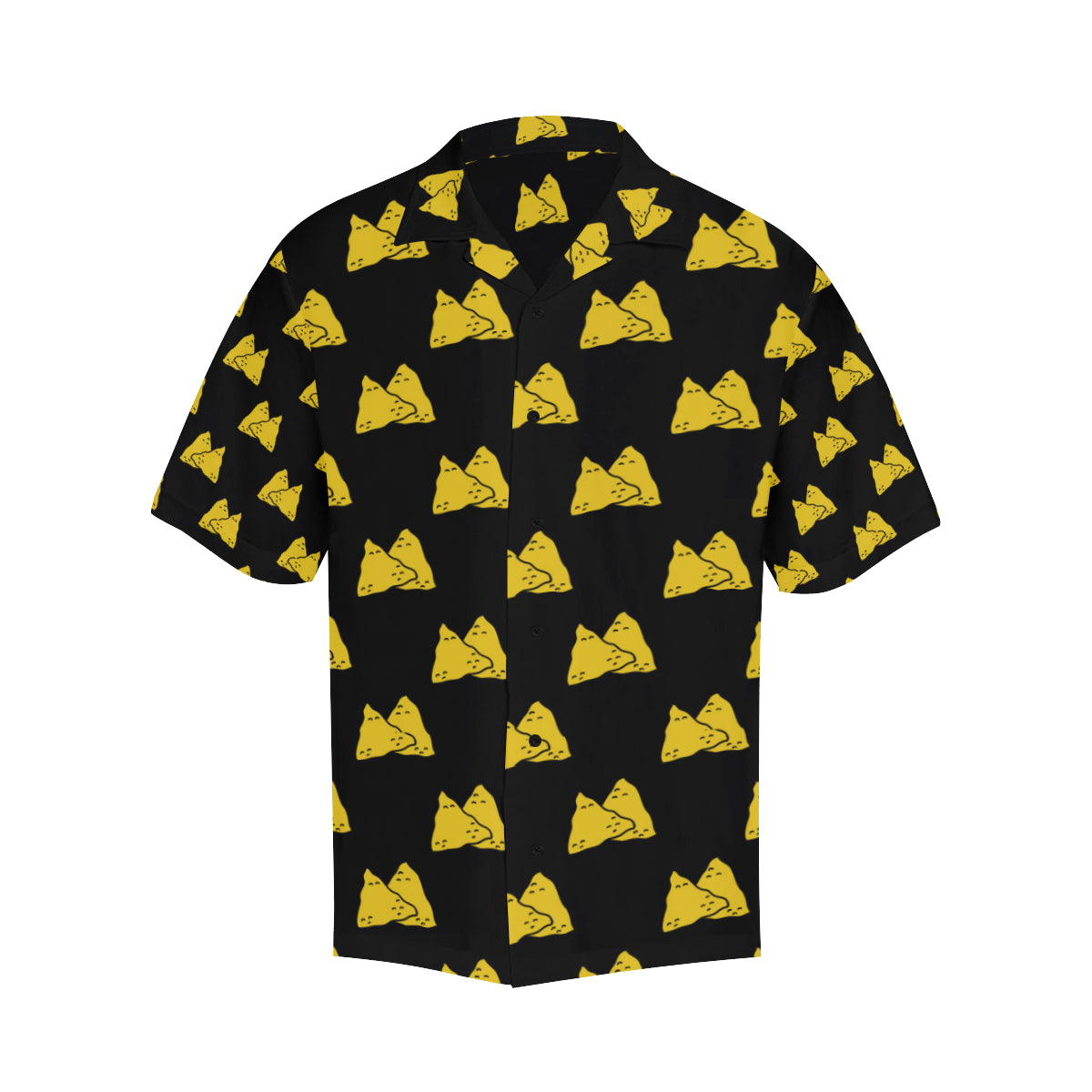 Nachos Pattern Print Design A02 Men's Hawaiian Shirt