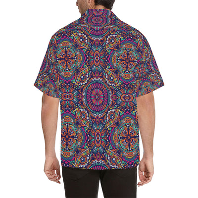 Boho Pattern Print Design 06 Men's Hawaiian Shirt