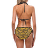 Bitcoin Pattern Print Design DO03 Bikini