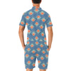 lotus Boho Pattern Print Design LO07 Men's Romper