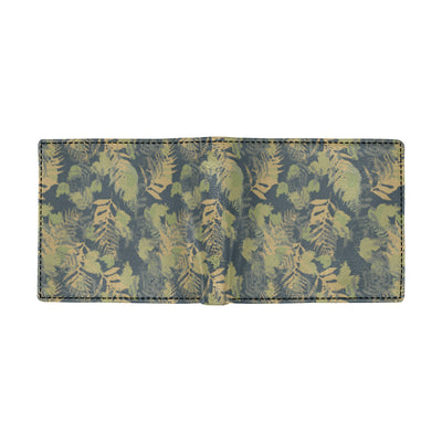 Camouflage Tropical Pattern Print Design 04 Men's ID Card Wallet