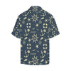 Nautical Pattern Print Design A01 Men's Hawaiian Shirt