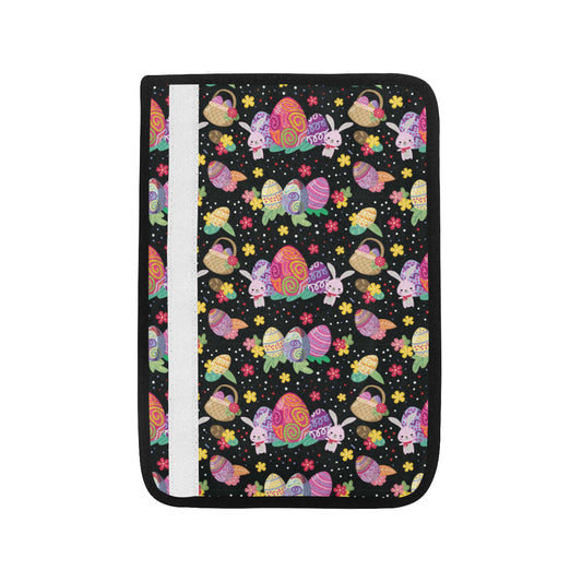 Easter Eggs Pattern Print Design RB06 Car Seat Belt Cover