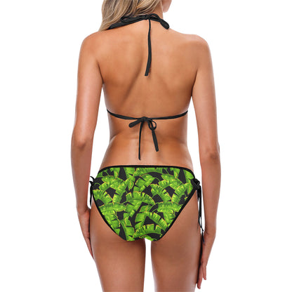 Banana Leaf Pattern Print Design BL06 Bikini