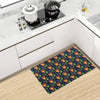 Camfire marshmallow Camping Design Print Kitchen Mat