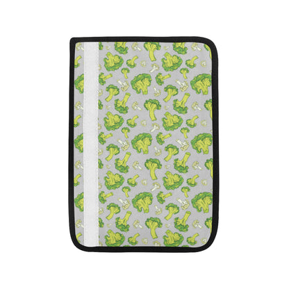 Broccoli Pattern Print Design 03 Car Seat Belt Cover