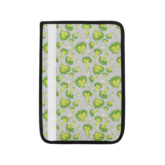 Broccoli Pattern Print Design 03 Car Seat Belt Cover