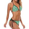 Easter Eggs Pattern Print Design RB02 Bikini